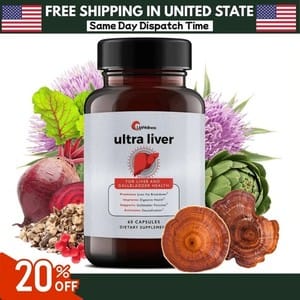 Ultra Liver Dietary Supplement Capsules – Advanced Liver Support Formula