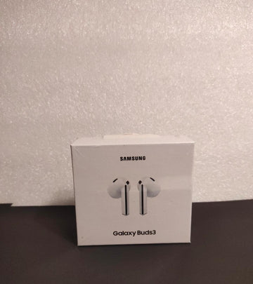 Samsung Galaxy Buds3 True Wireless Bluetooth Earbuds – White with Charging Case