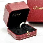 Cartier Love Ring White Gold with Diamond Accents Luxury Band