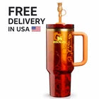 The Stanley 1913 x KAROL G Quencher H2.0 FlowState Tumbler 40 oz Limited Edition