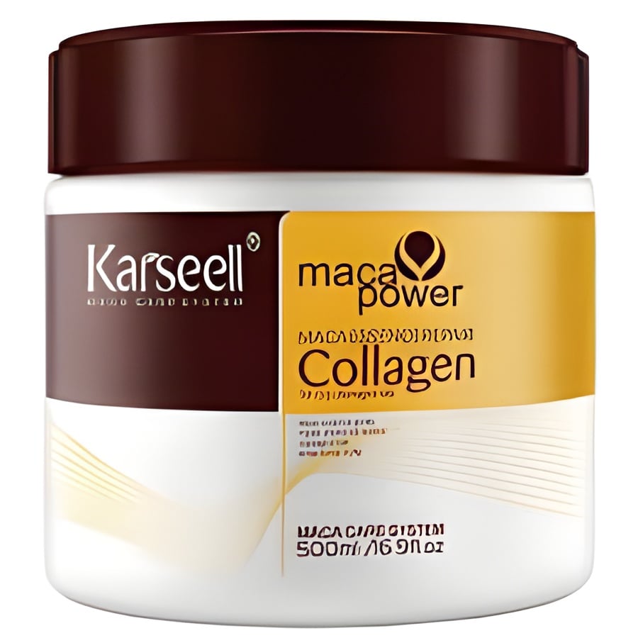 Karseell Collagen Hair Treatment Deep Repair Hair Mask 16.9 Fl Oz / 500ml (Sealed)